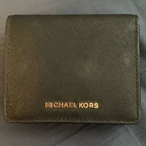 Michael Kors Womens Wallet Leather Bifold